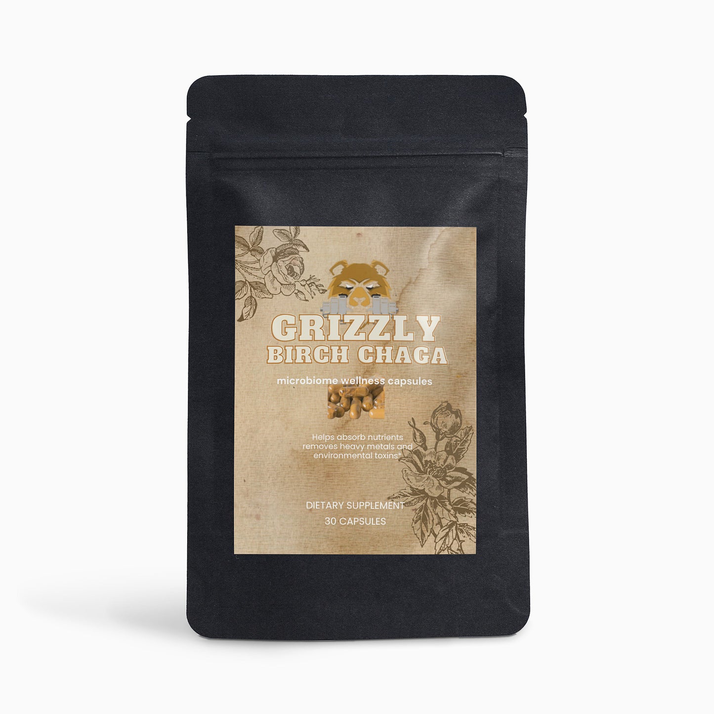 Birch Chaga Microbiome Wellness Capsules