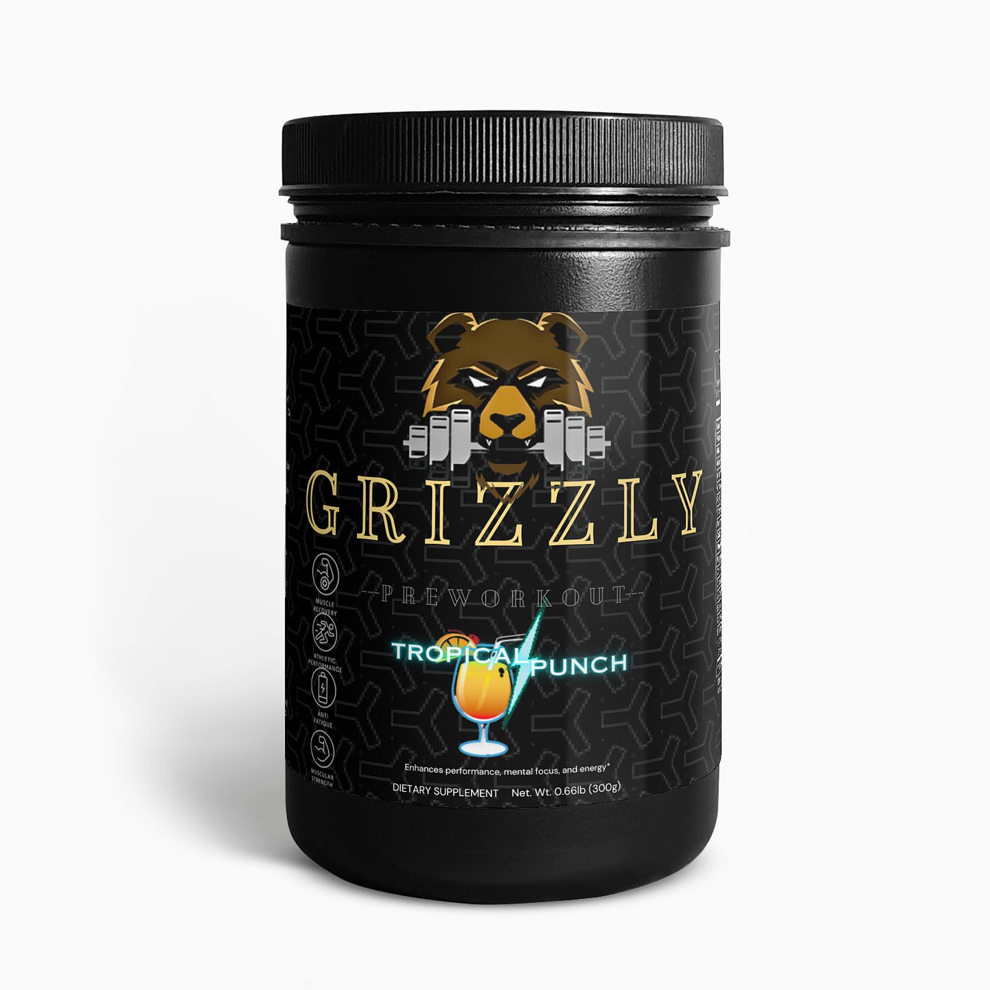 Nitric Shock Pre-Workout Powder (Tropical Punch)