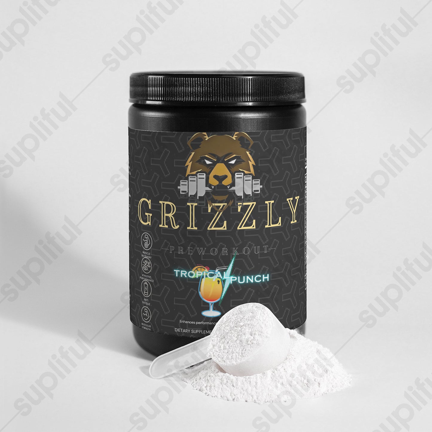 Nitric Shock Pre-Workout Powder (Tropical Punch)