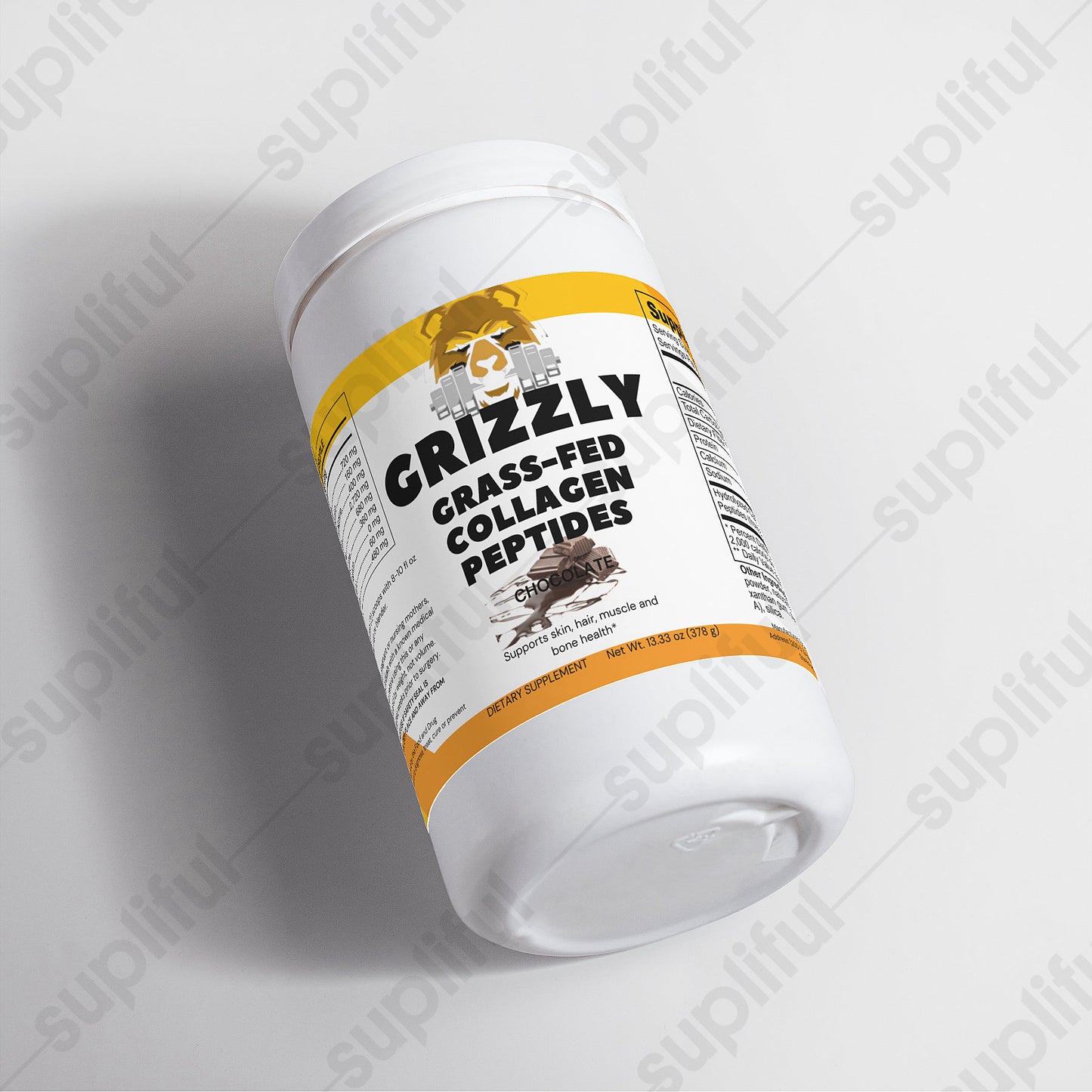 Grass-Fed Collagen Peptides Powder (Chocolate)
