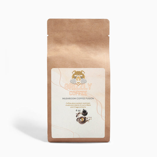 Mushroom Coffee Fusion - Lion’s Mane & Chaga 4oz