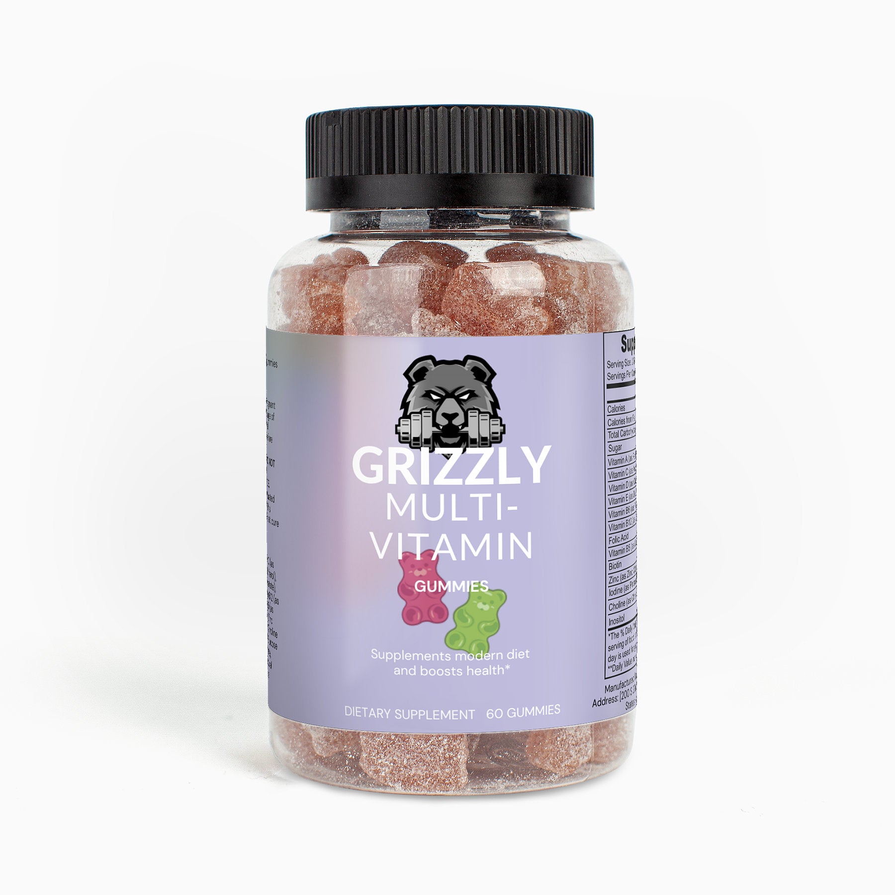 Multivitamin Bear Gummies (Adult) – Grizzly Health